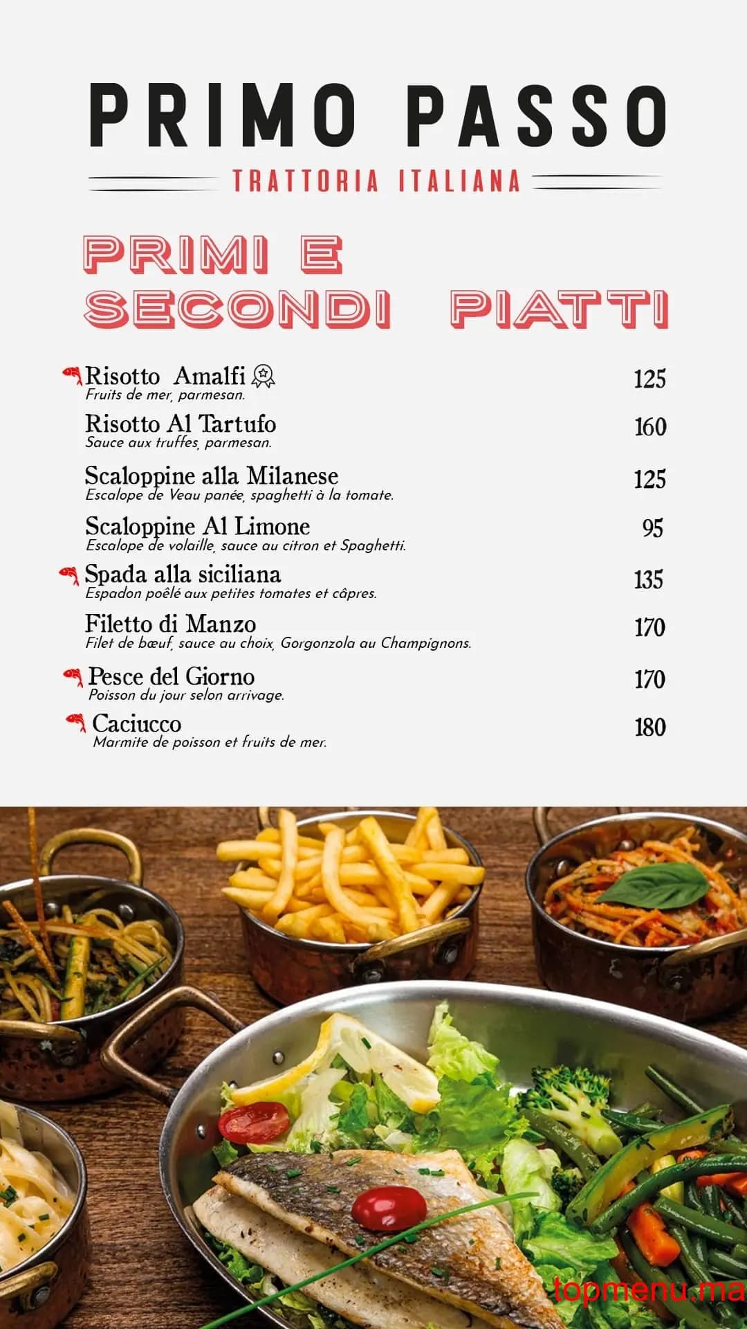 Restaurant Primo Passo Maarif menu page 5 Primo Passo Maarif menu page 5