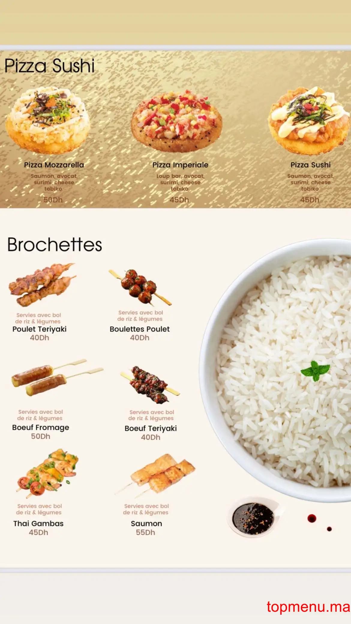 Restaurant Ksushi menu page 11 Ksushi menu page 11