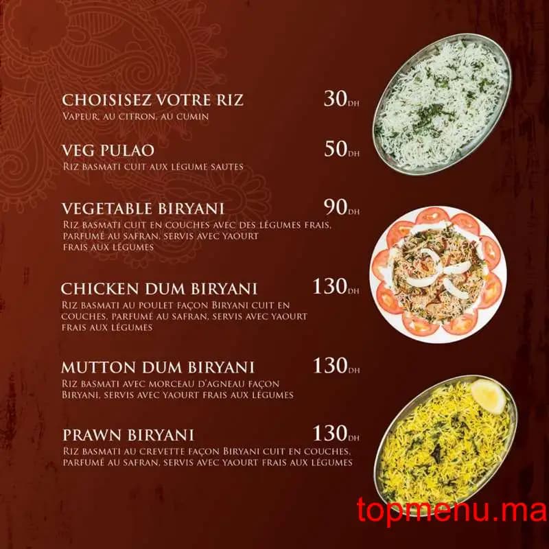 Restaurant Clay Oven menu page 9 Clay Oven menu page 9