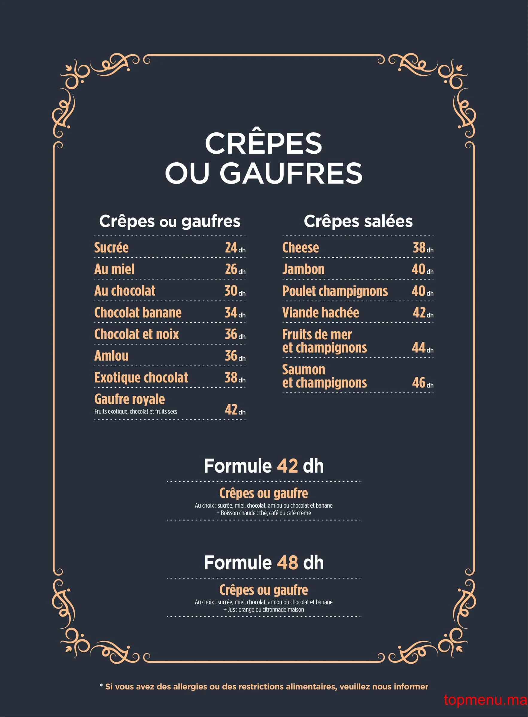 Restaurant Caldo Freddo menu page 5 Caldo Freddo menu page 5