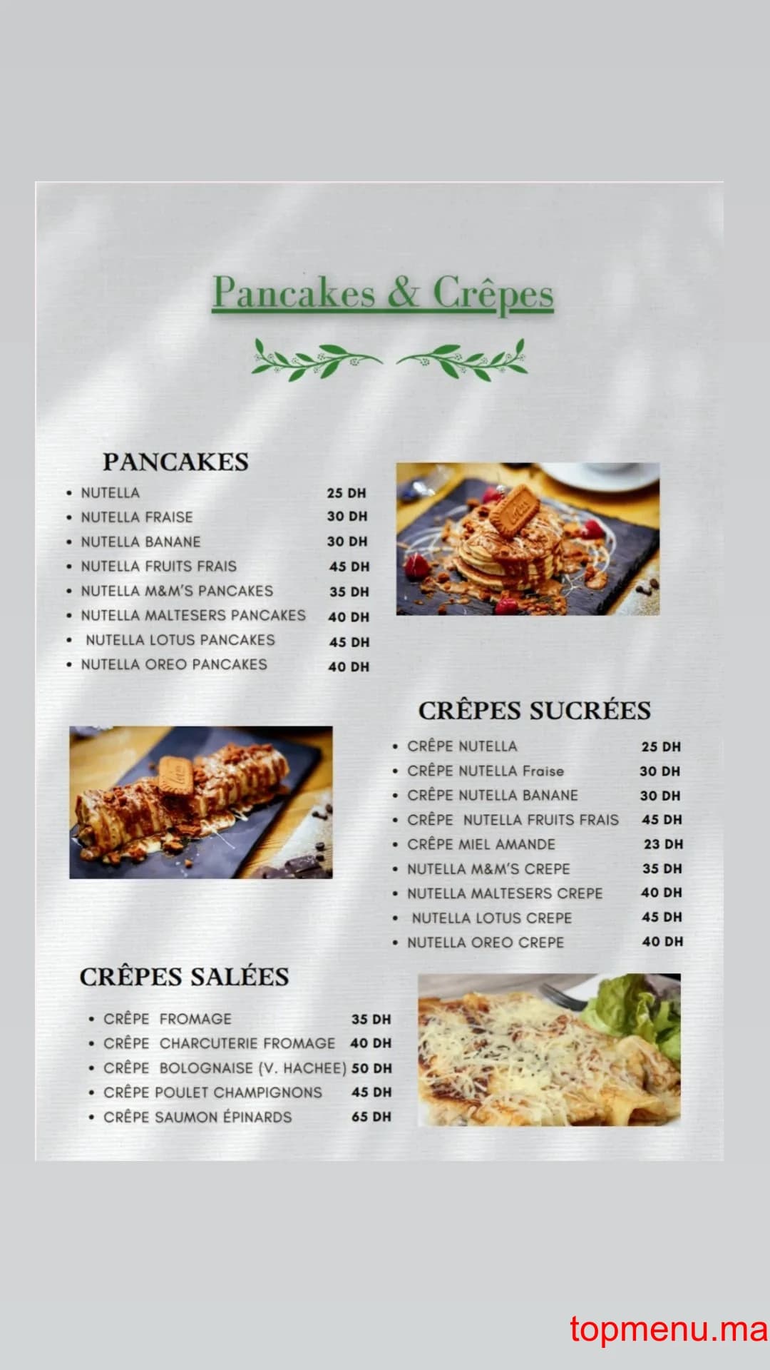 Restaurant Natural Juice Ghandi menu page 10 Natural Juice Ghandi menu page 10