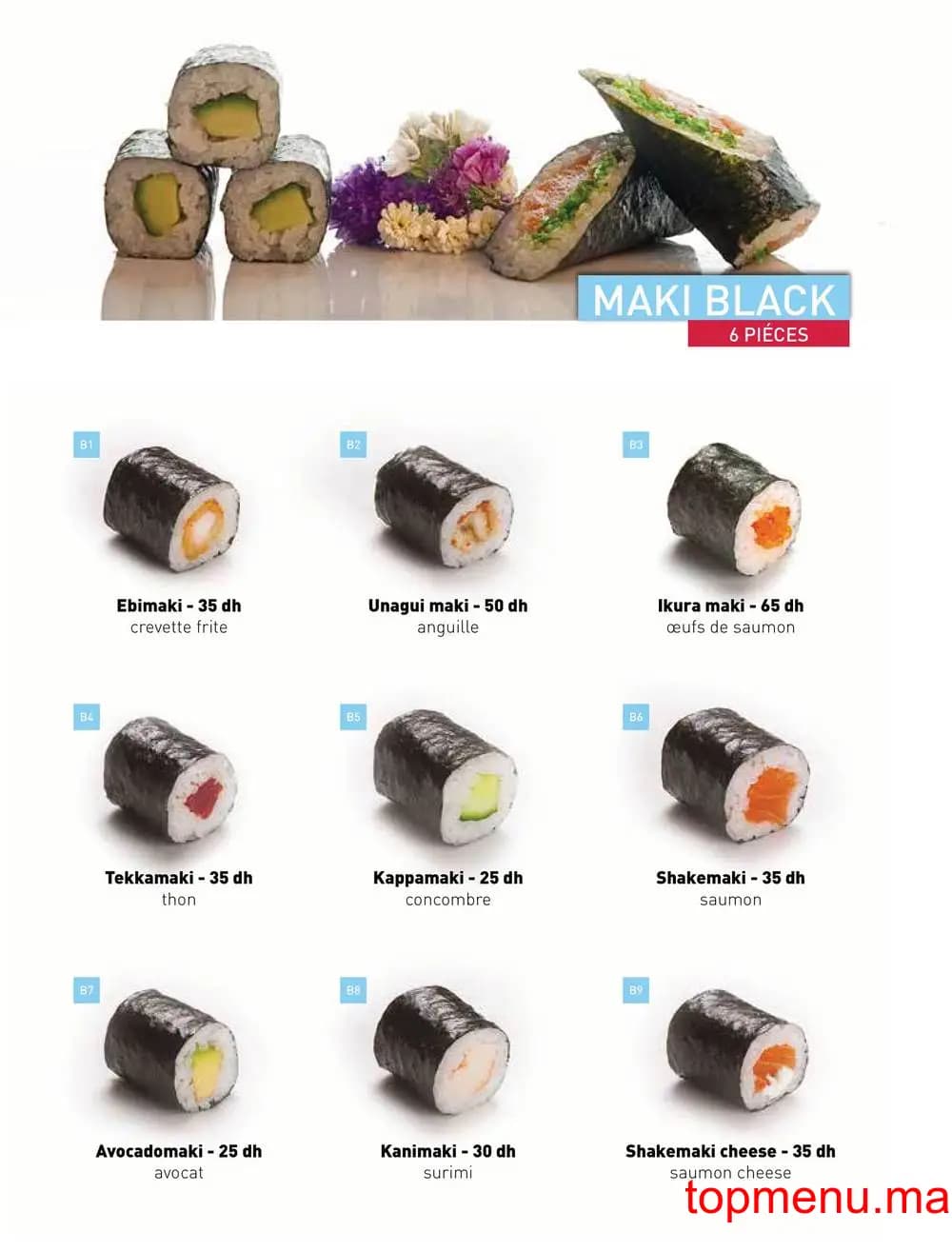 Restaurant Matsuri menu page 12 Matsuri menu page 12