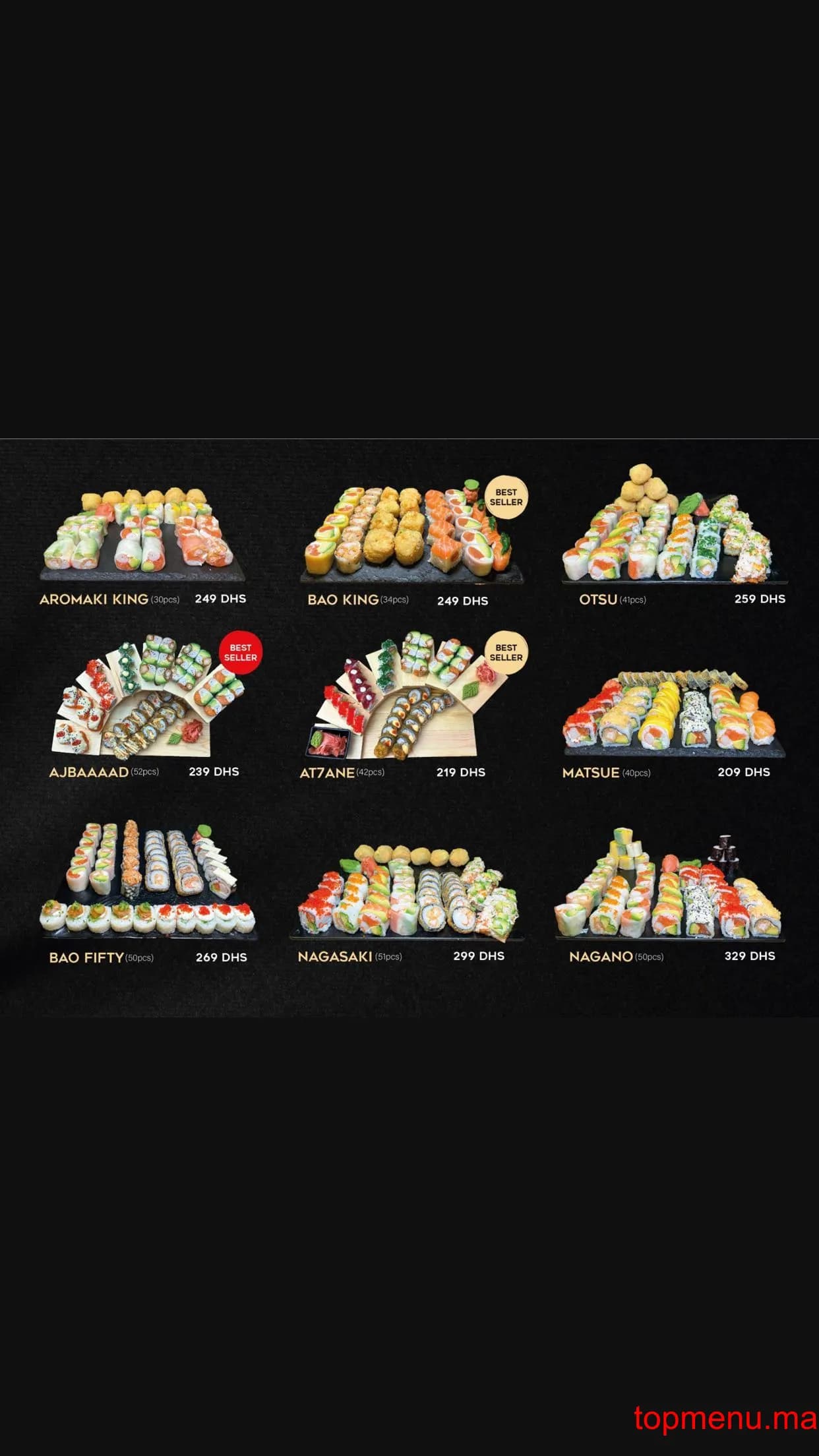 Restaurant BAOBAO menu page 13 BAOBAO menu page 13