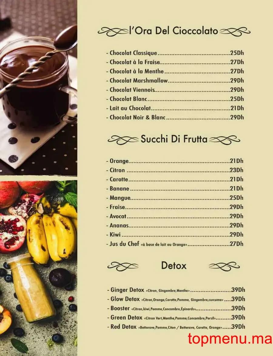 Restaurant Qaf Espresso menu page 5 Qaf Espresso menu page 5