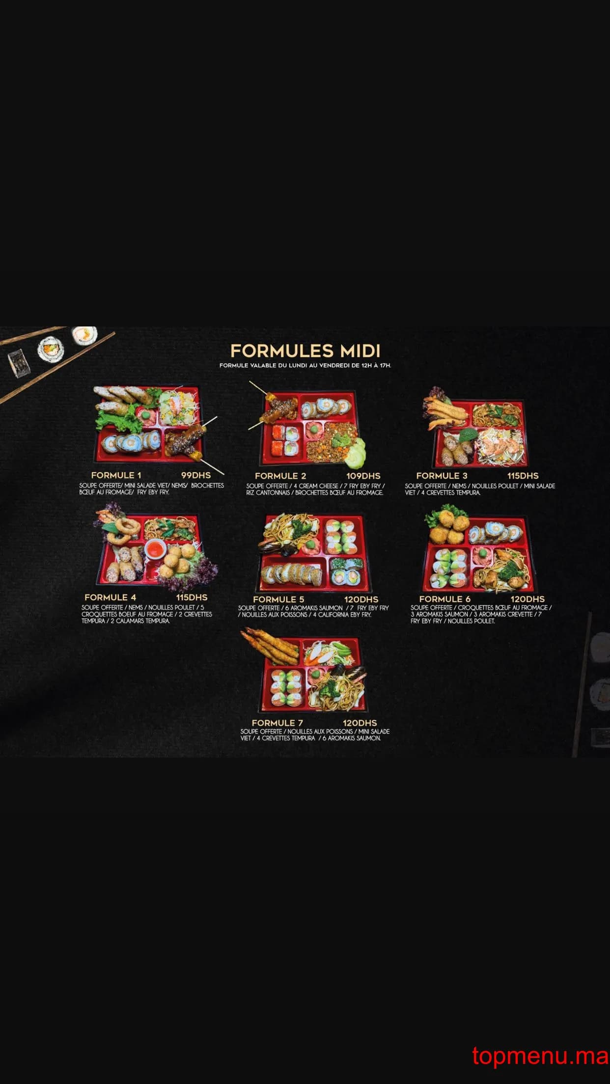 Restaurant BAOBAO menu page 2 BAOBAO menu page 2