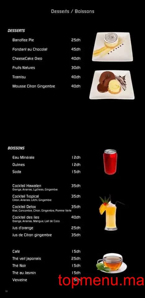 Restaurant Sushi Box menu page 7 Sushi Box menu page 7