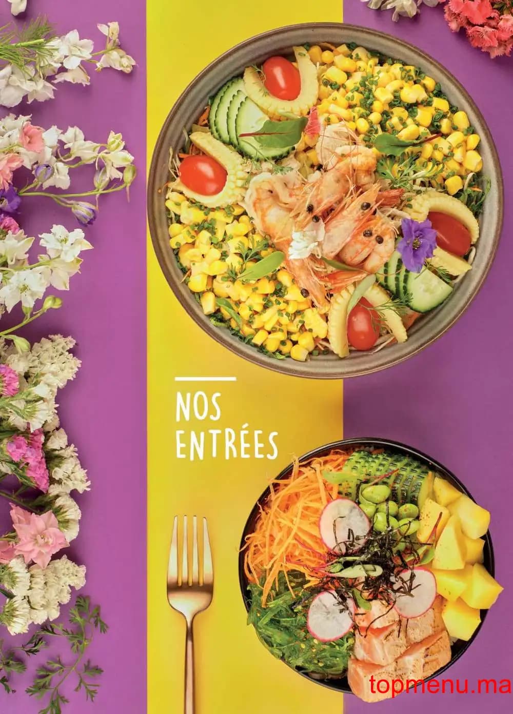 Restaurant Be Wok Tachfine menu page 1 Be Wok Tachfine menu page 1