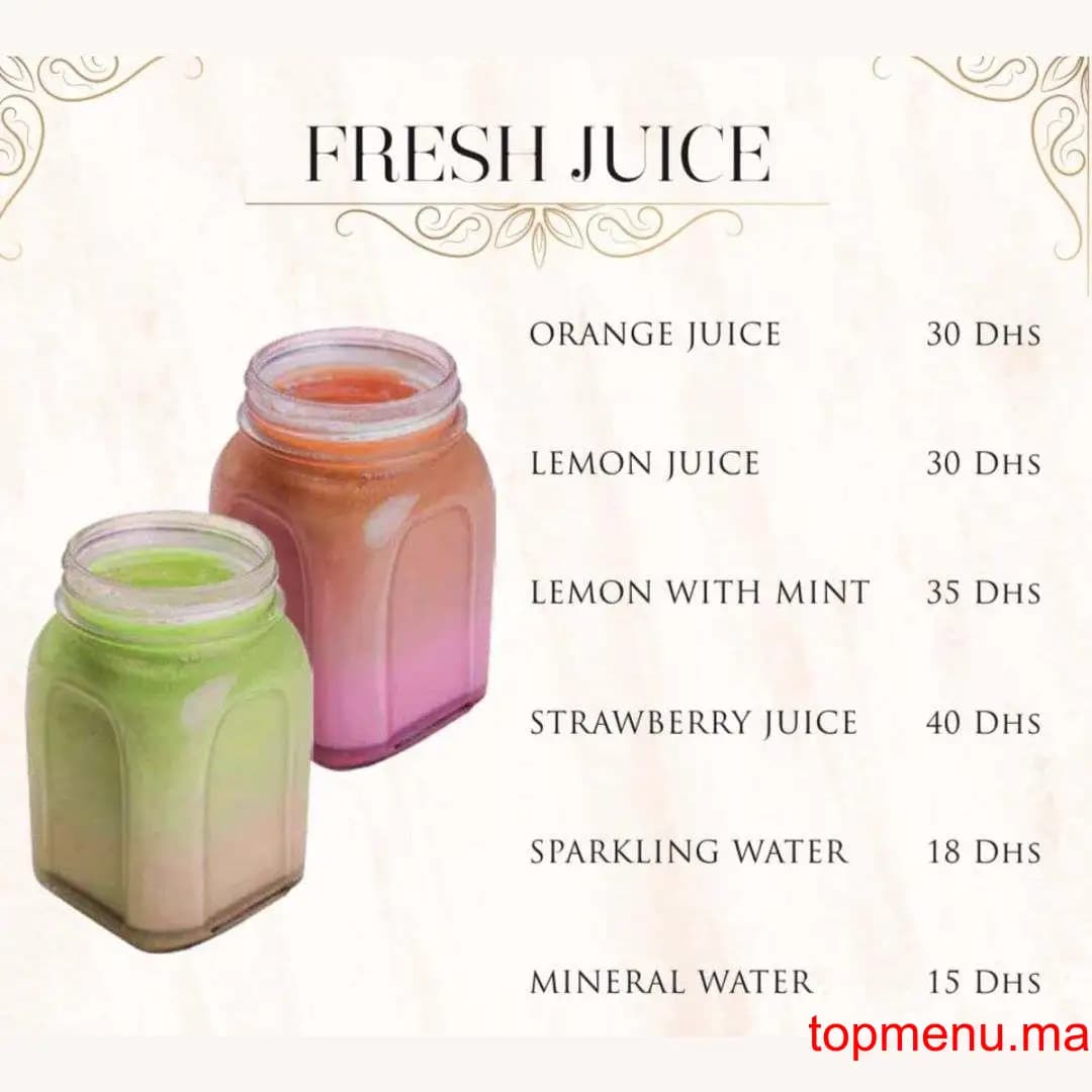 Restaurant Choco Chino menu page 9 Choco Chino menu page 9