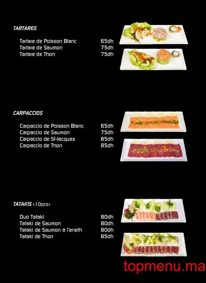 Restaurant Sushi Box menu page 9 Sushi Box menu page 9