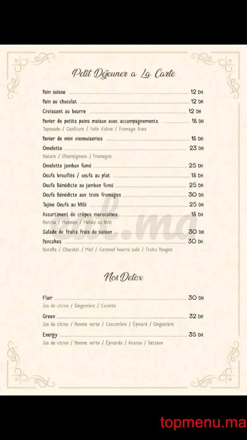 مطعم Flair Café Brunch قائمة الطعام page 2 Flair Café Brunch قائمة الطعام page 2