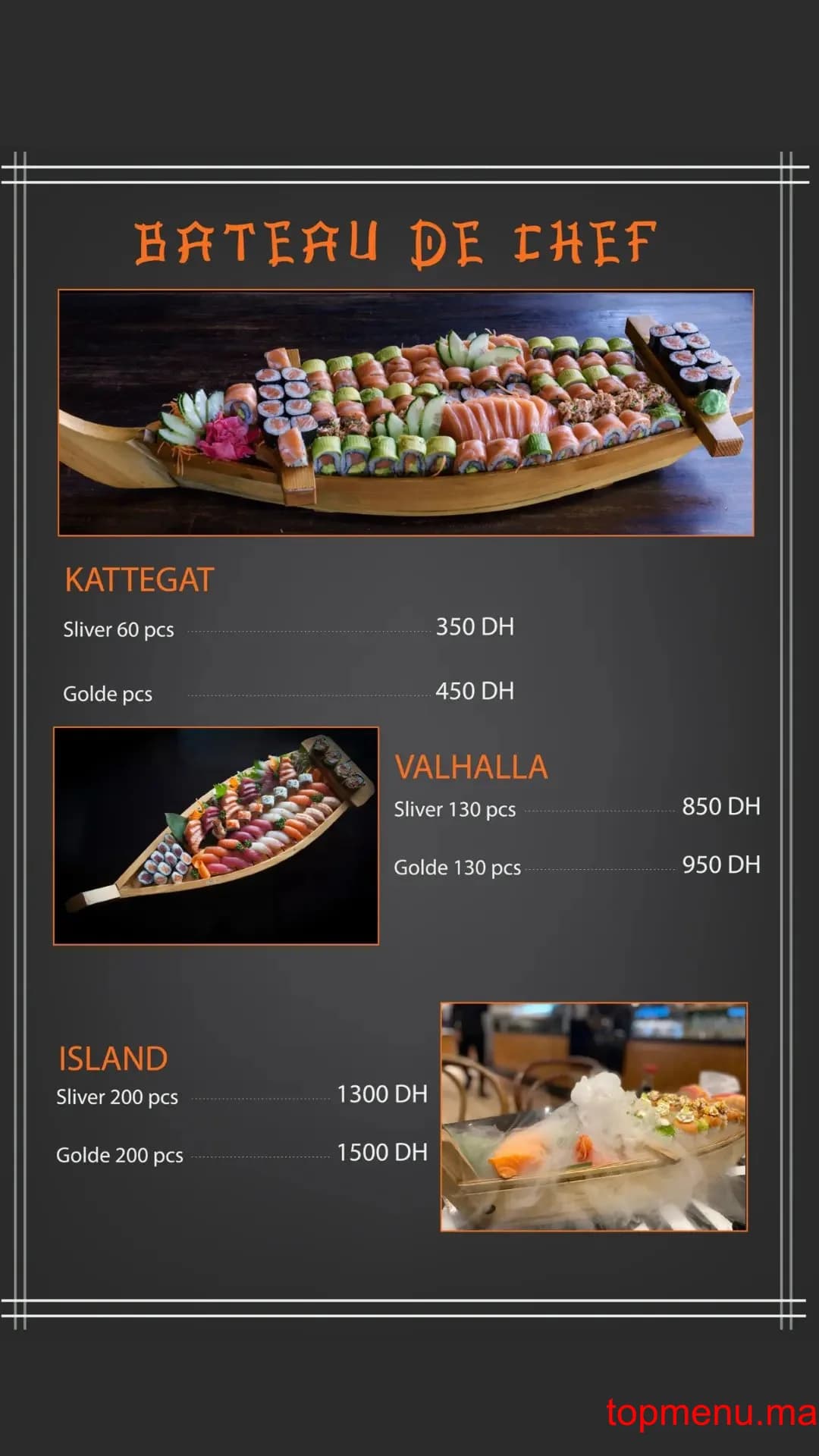 Restaurant Go Sushi menu page 8 Go Sushi menu page 8