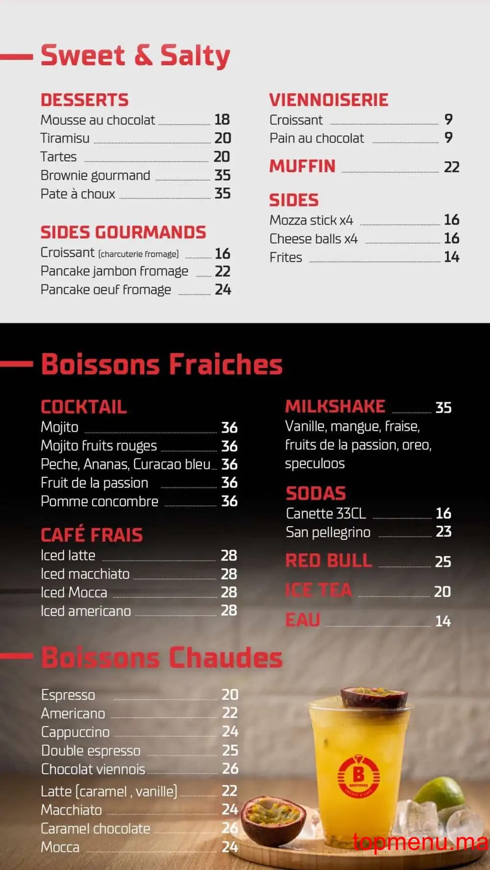 Restaurant Brothers Crêpes & Café menu page 5 Brothers Crêpes & Café menu page 5