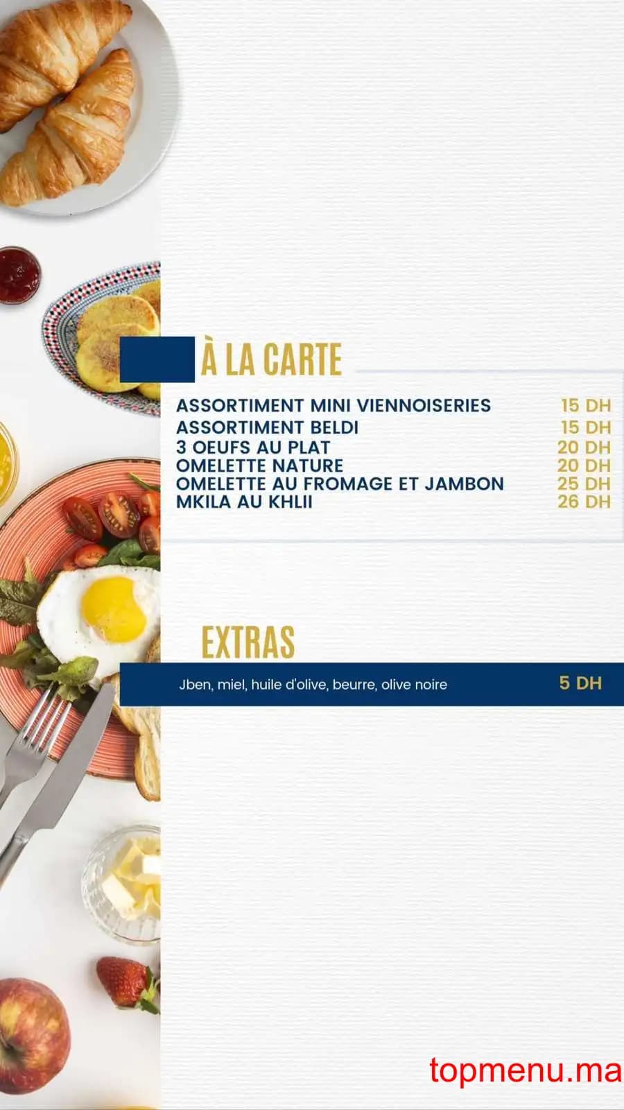 Restaurant The View 360 menu page 2 The View 360 menu page 2