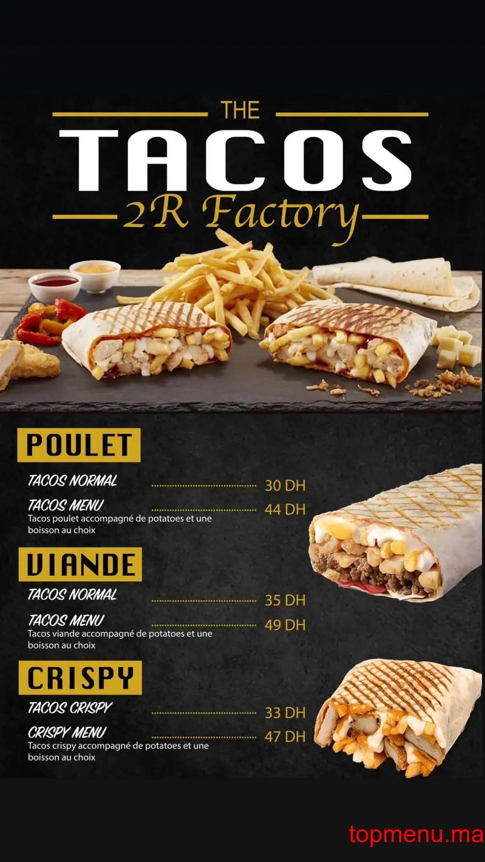 Restaurant Road Runner menu page 4 Road Runner menu page 4