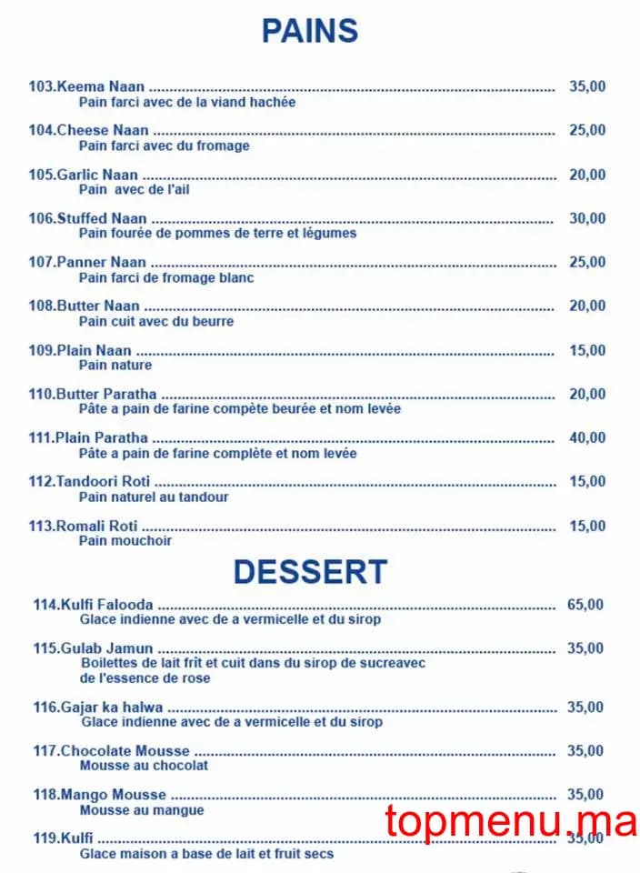 Restaurant india palace menu page 1 india palace menu page 1
