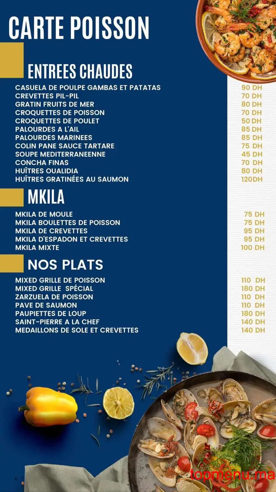 Restaurant The View 360 menu page 8 The View 360 menu page 8