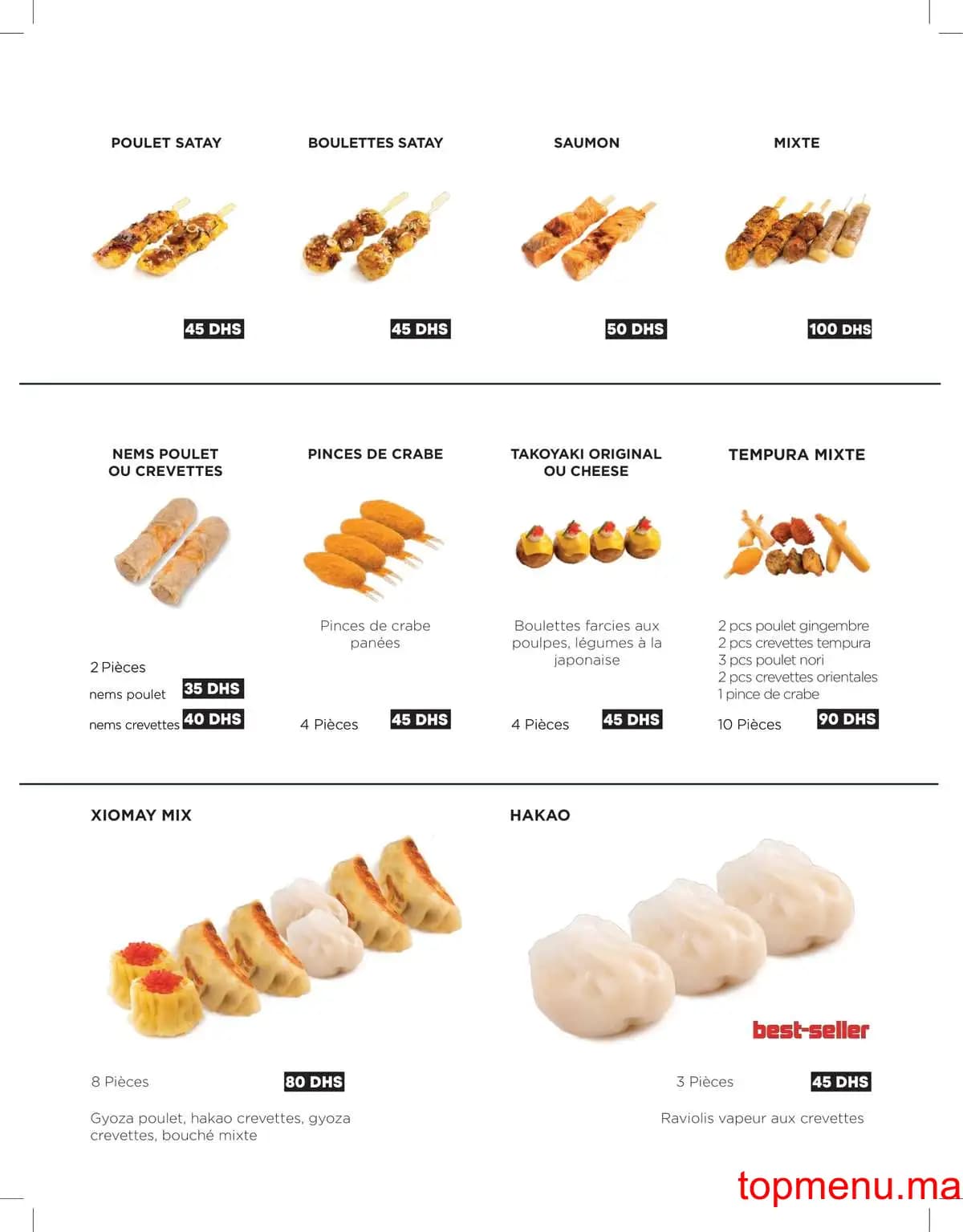 Restaurant Nara menu page 6 Nara menu page 6