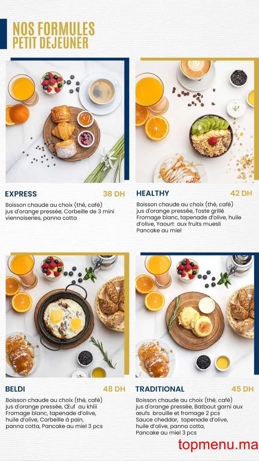 Restaurant The View 360 menu page 3 The View 360 menu page 3