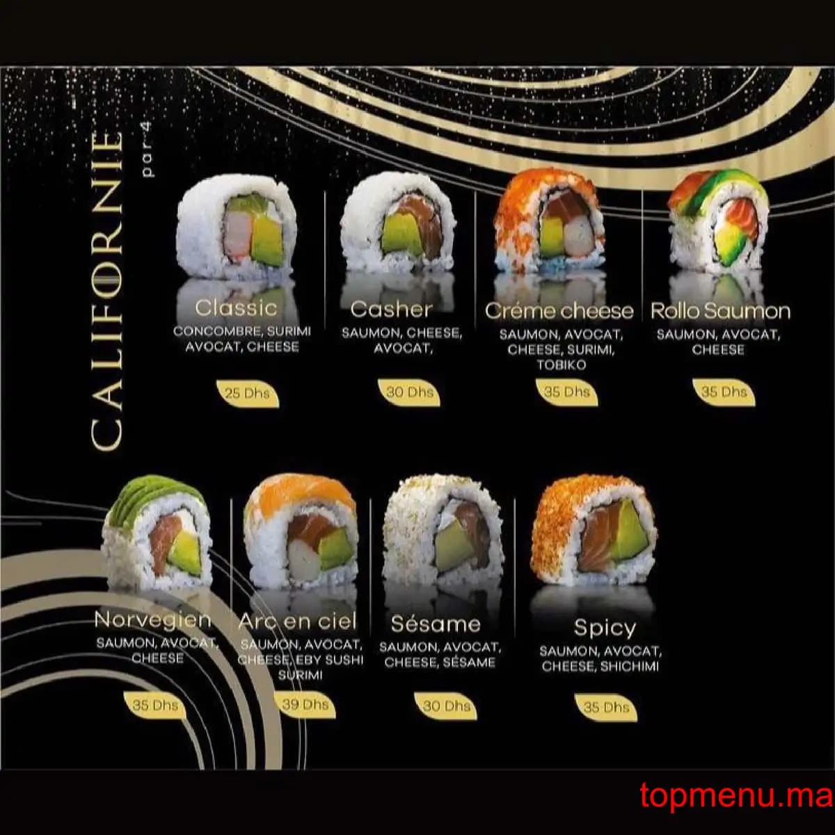 Restaurant Soya Box Sushis & wok menu page 7 Soya Box Sushis & wok menu page 7