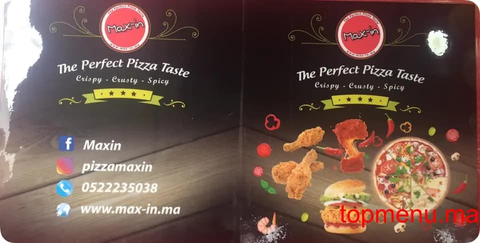 Restaurant Pizza Max-in menu page 2 Pizza Max-in menu page 2