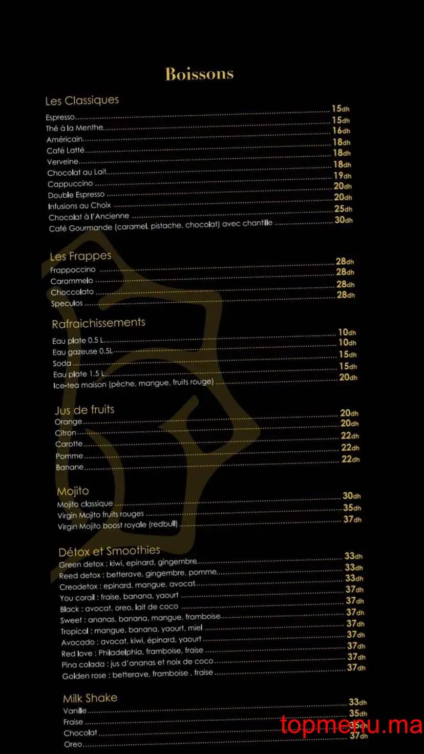 Restaurant La Créole menu page 5 La Créole menu page 5
