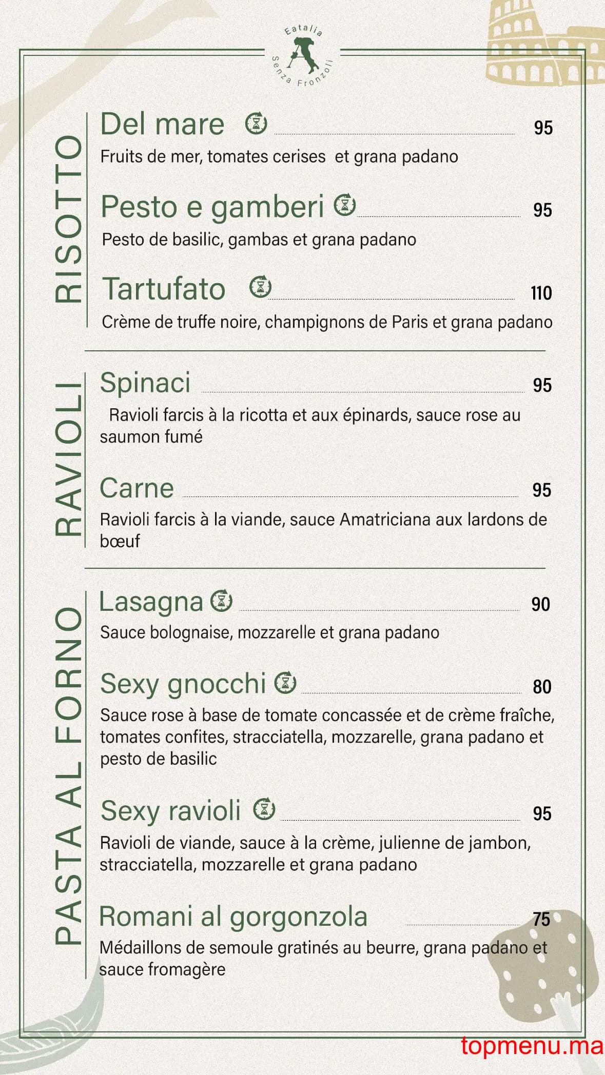Restaurant Eatliaa menu page 2 Eatliaa menu page 2