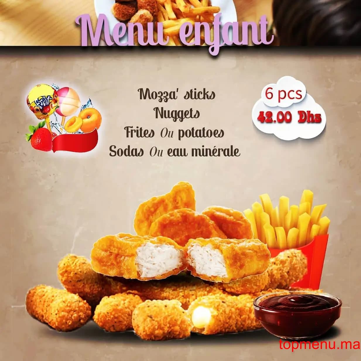 Restaurant Lacañada Café Restaurant menu page 6 Lacañada Café Restaurant menu page 6