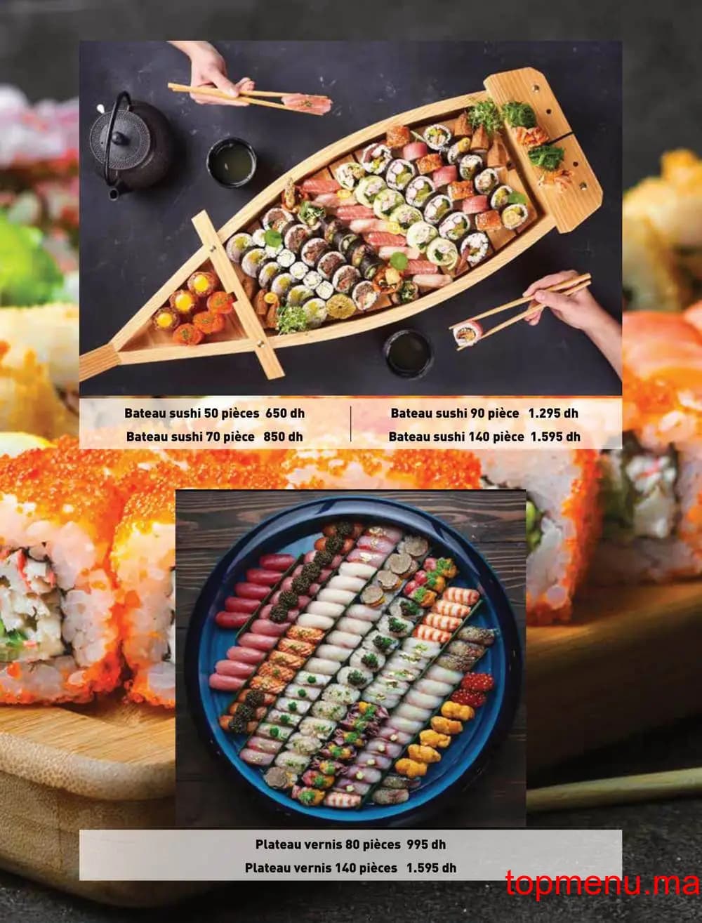 Restaurant Matsuri menu page 18 Matsuri menu page 18