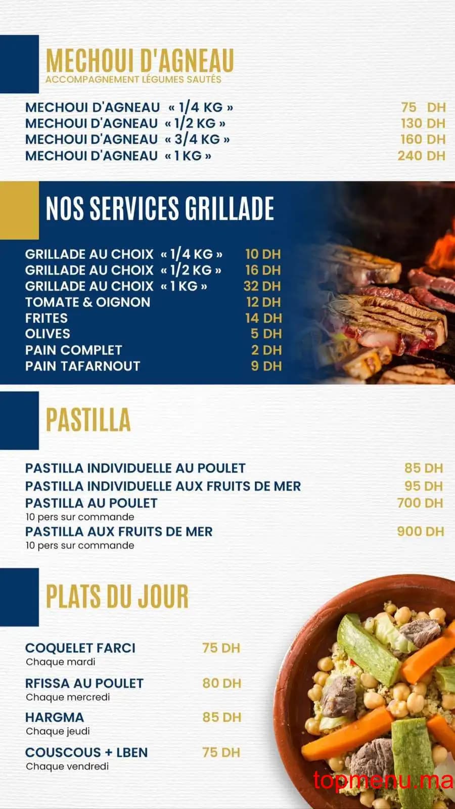 Restaurant The View 360 menu page 6 The View 360 menu page 6