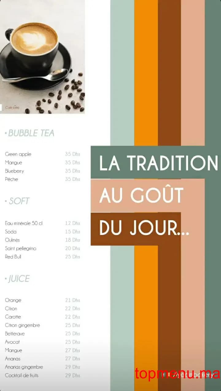 Restaurant Lyoom Bakery menu page 6 Lyoom Bakery menu page 6