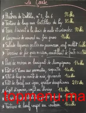 Restaurant La cantine de Charlotte menu page 1 La cantine de Charlotte menu page 1