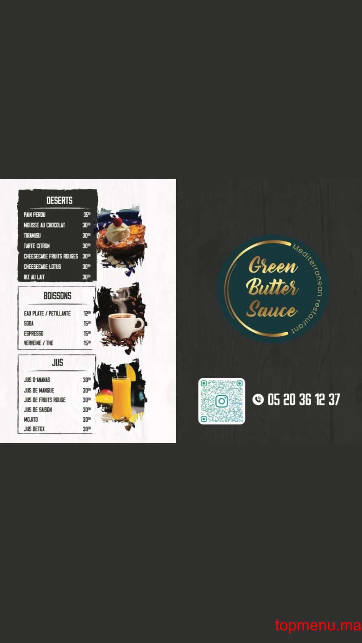 Restaurant Scalini menu page 2 Scalini menu page 2