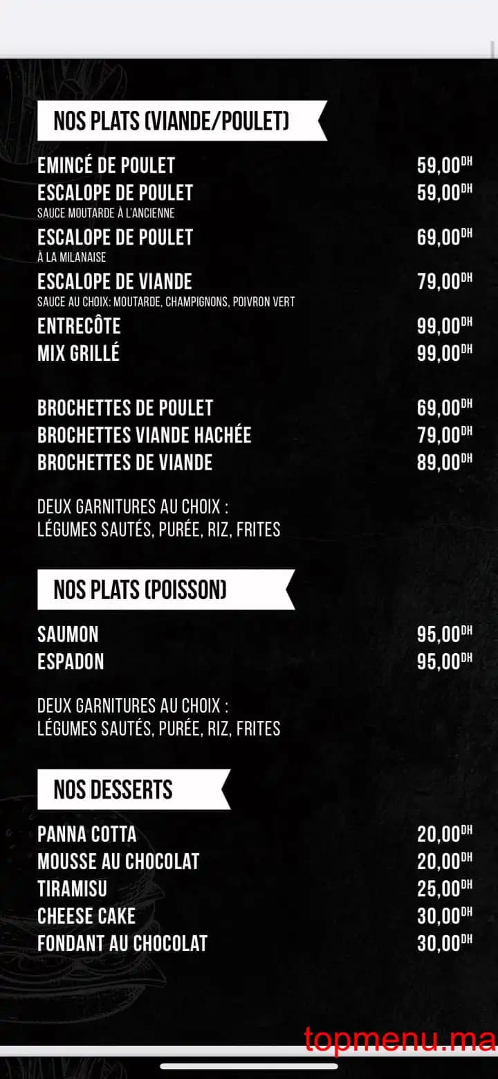 Restaurant Italien chef menu page 3 Italien chef menu page 3