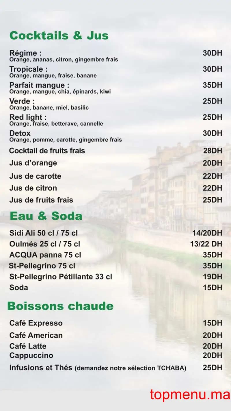 Restaurant Lasponda menu page 6 Lasponda menu page 6