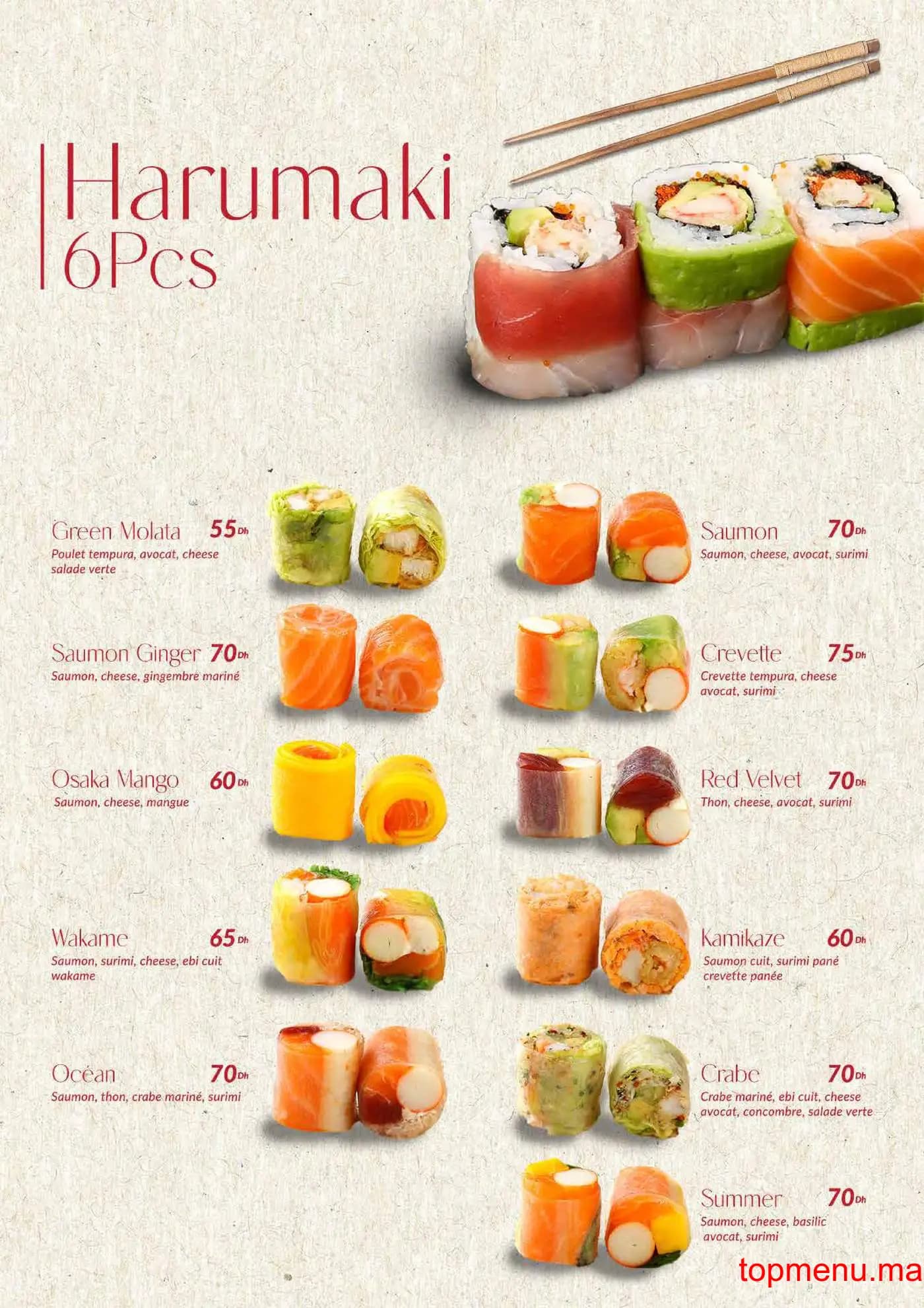 Restaurant COBRA KAI menu page 16 COBRA KAI menu page 16