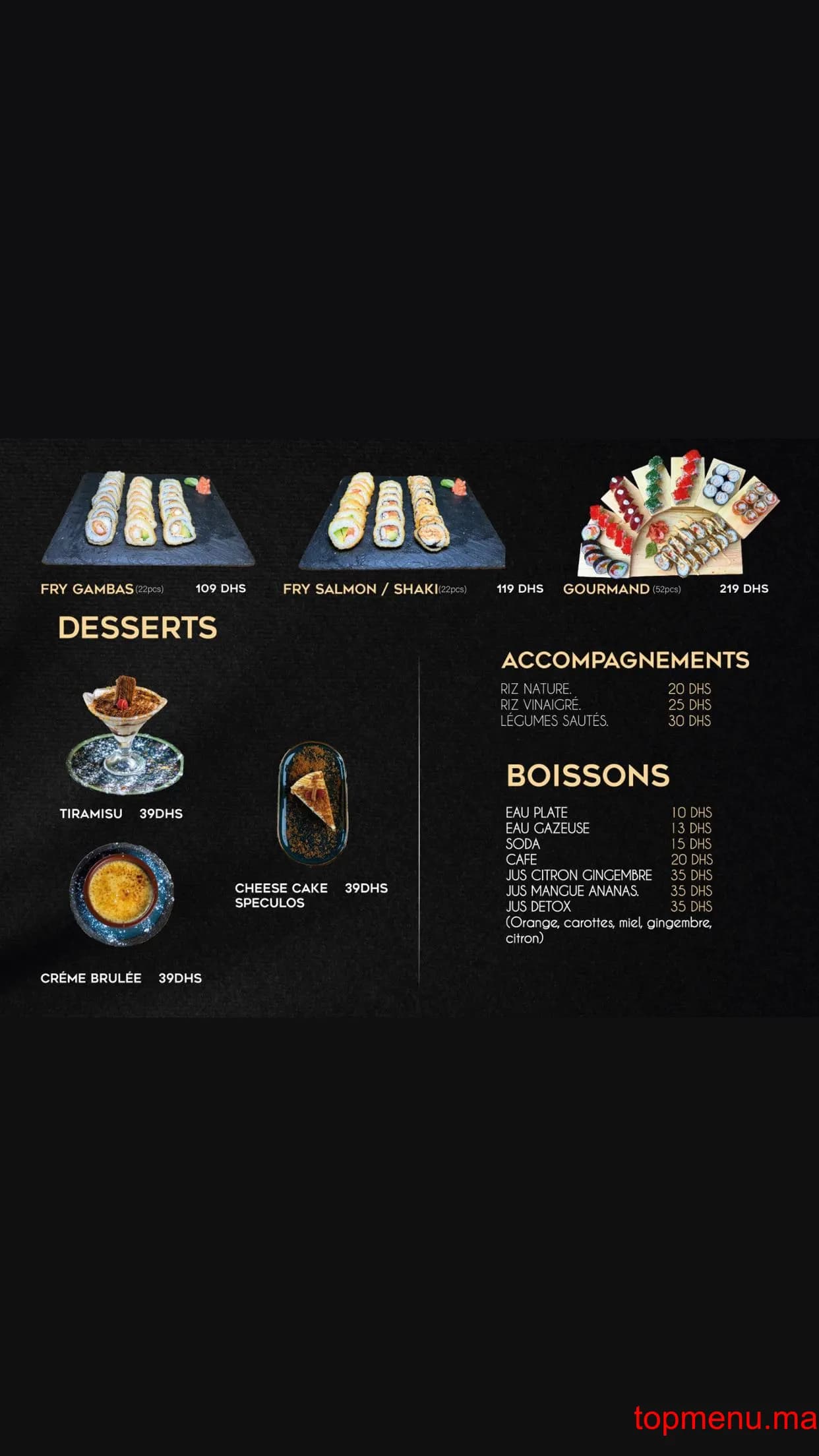 Restaurant BAOBAO menu page 12 BAOBAO menu page 12