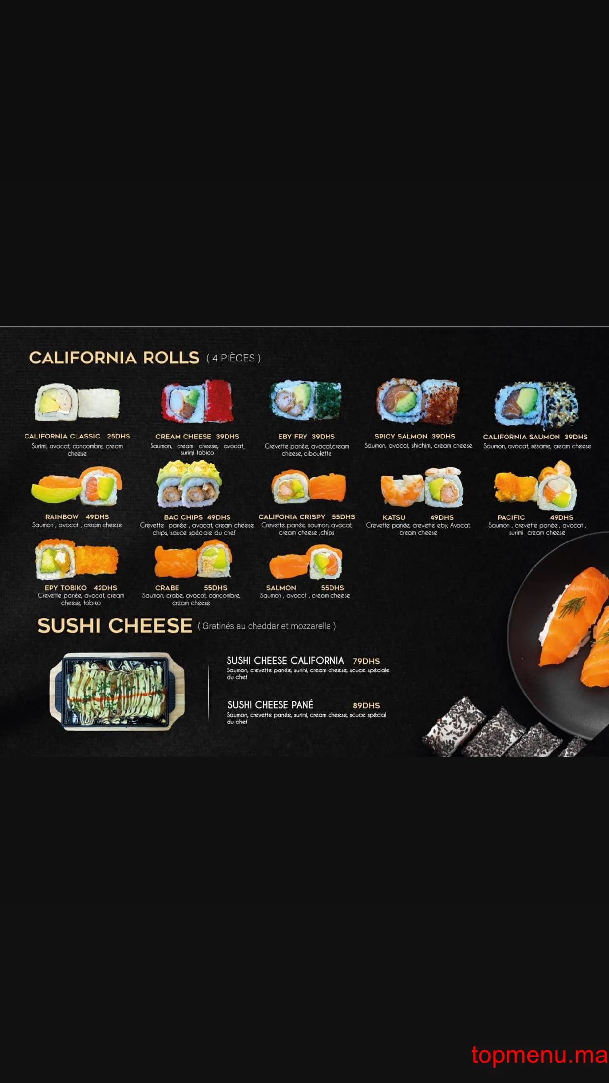 Restaurant BAOBAO menu page 6 BAOBAO menu page 6