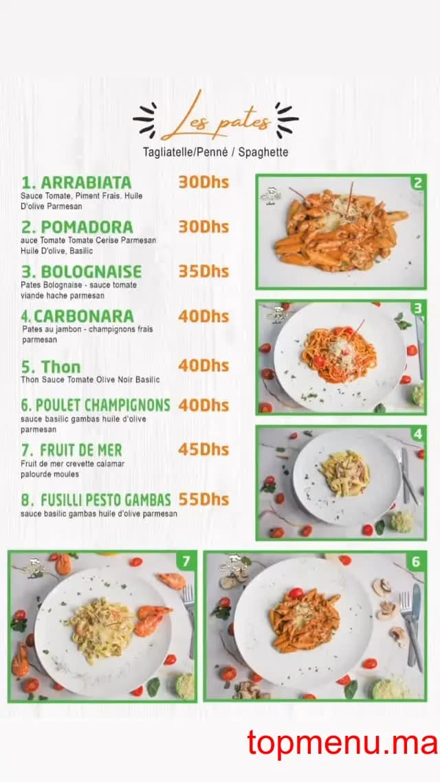 Restaurant Farouk chicken menu page 5 Farouk chicken menu page 5