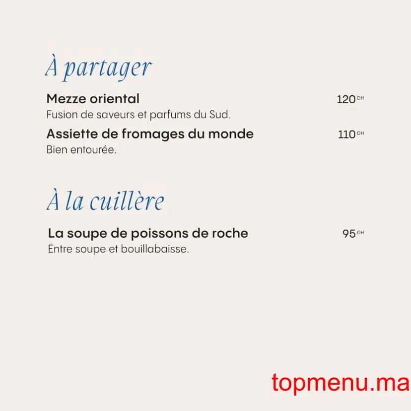 Restaurant Mensa menu page 2 Mensa menu page 2