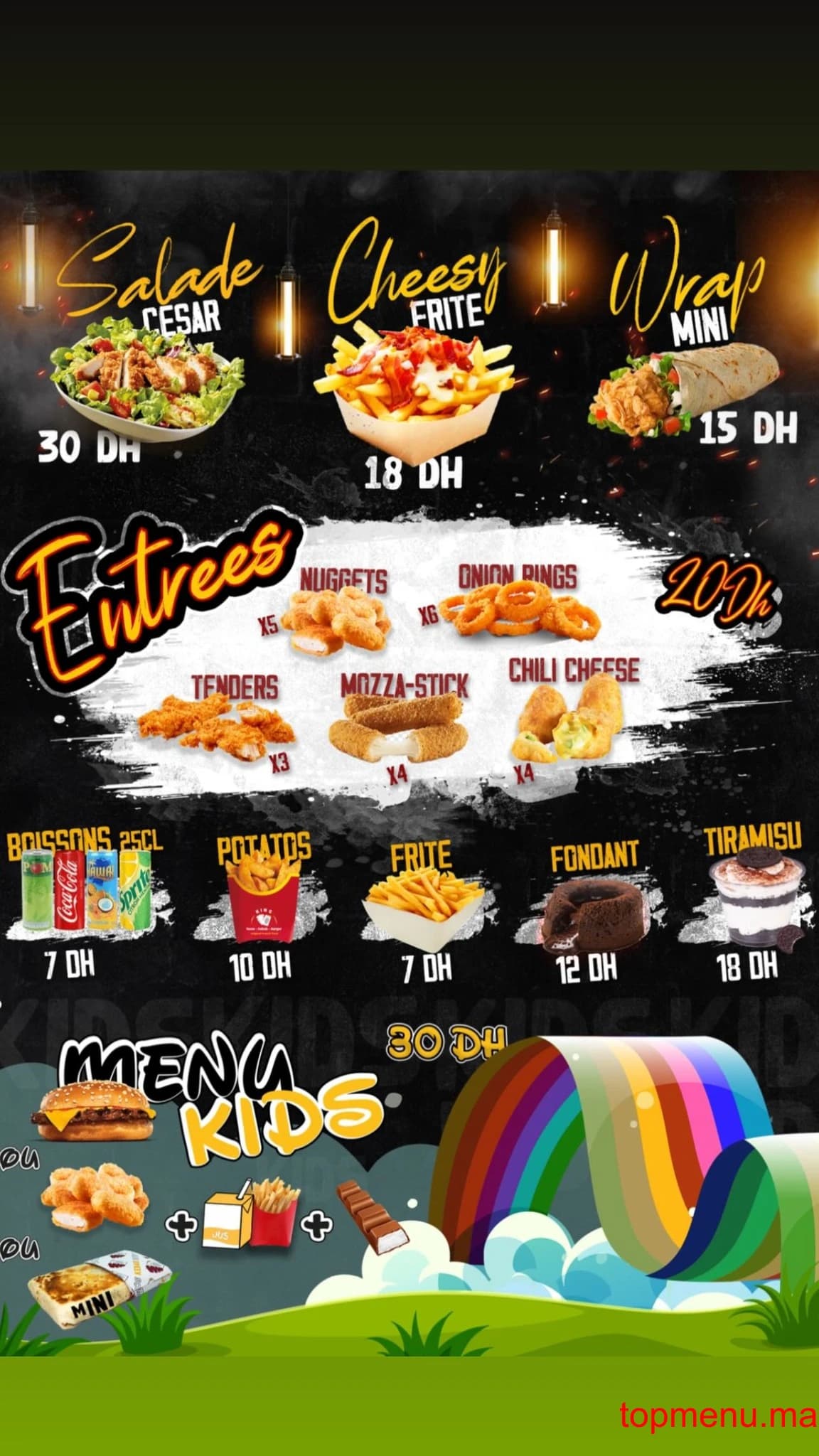 Restaurant KingTacos menu page 5 KingTacos menu page 5