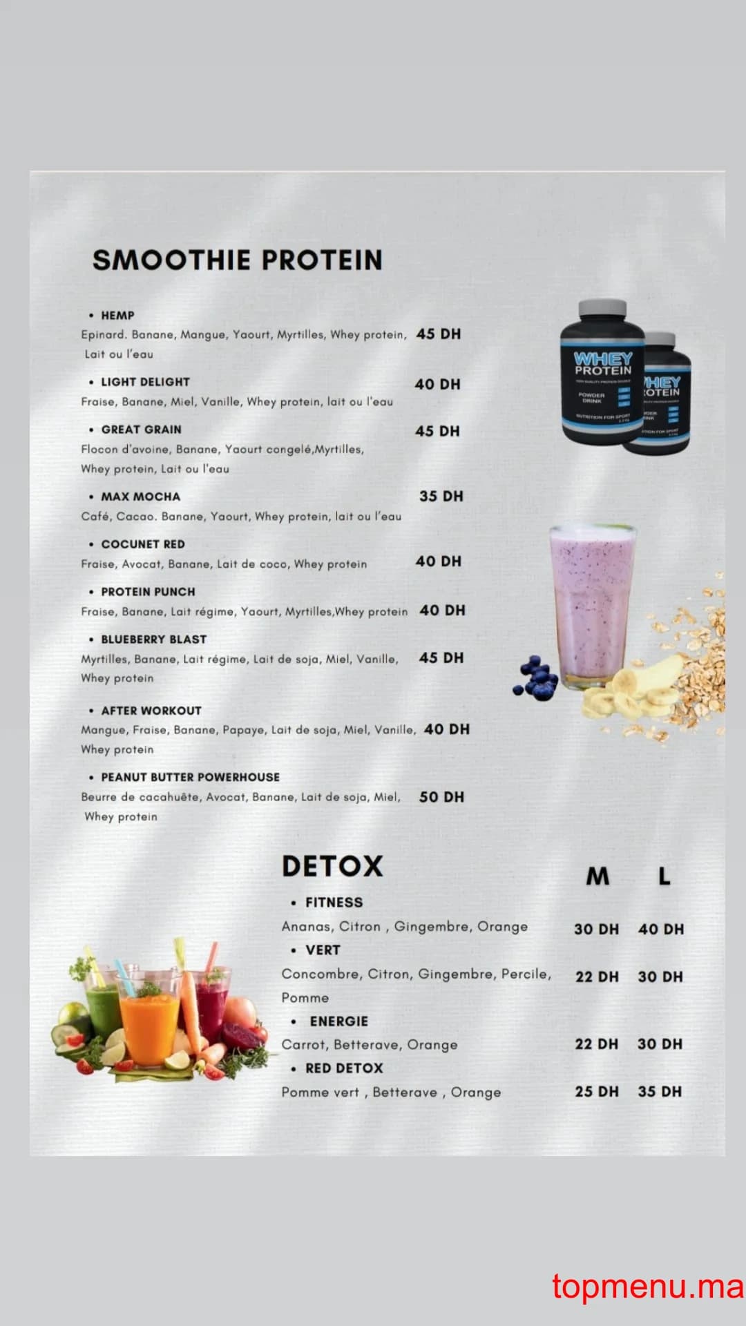 Restaurant Natural Juice Ghandi menu page 9 Natural Juice Ghandi menu page 9