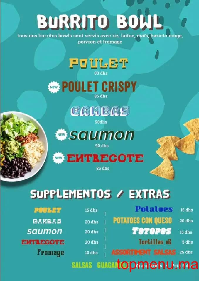 Restaurant Cantina Mariachi menu page 12 Cantina Mariachi menu page 12