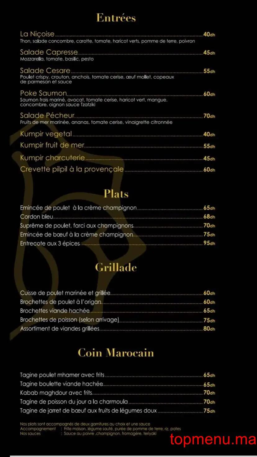 Restaurant La Créole menu page 2 La Créole menu page 2
