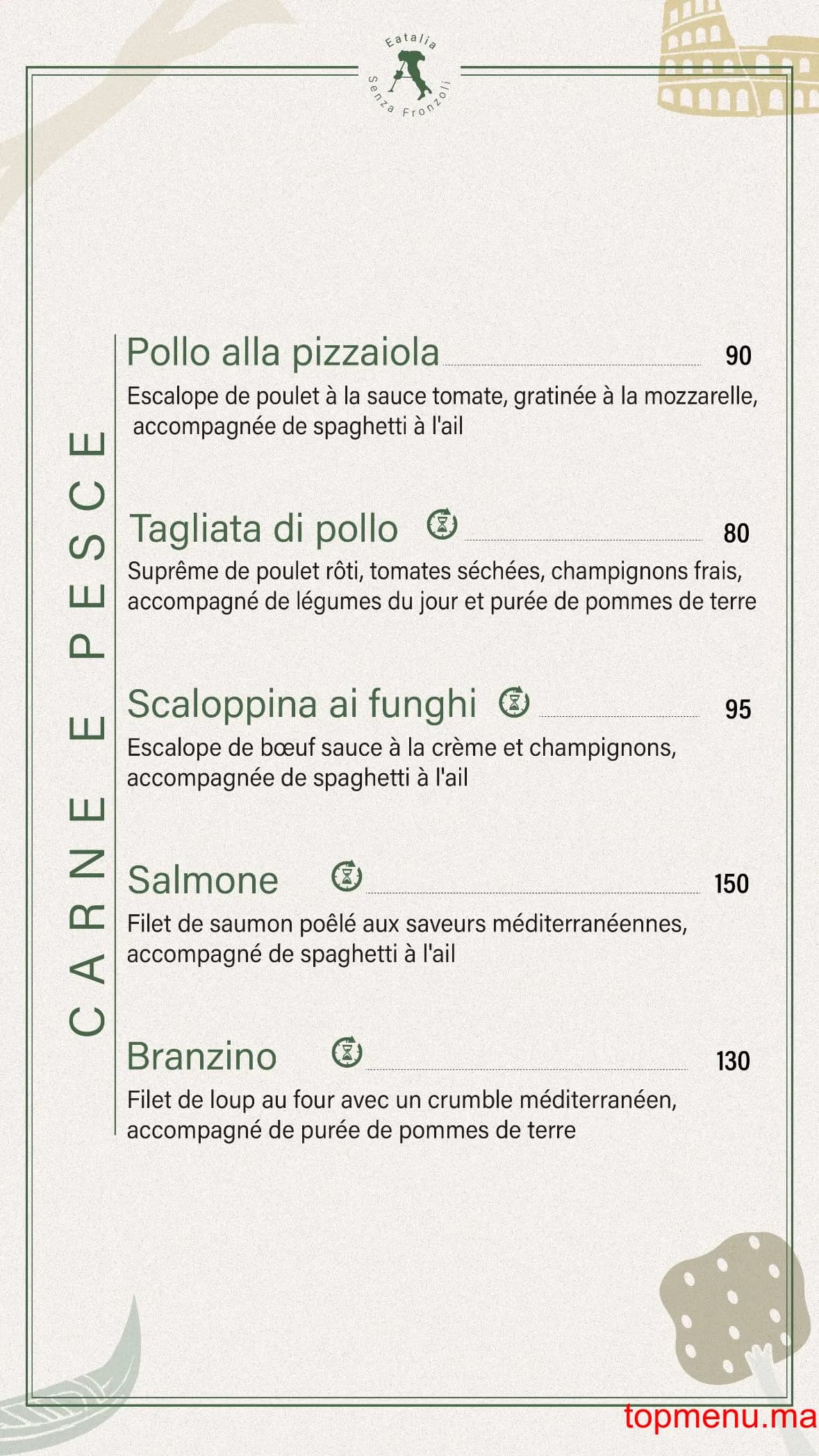 Restaurant Eatliaa menu page 6 Eatliaa menu page 6
