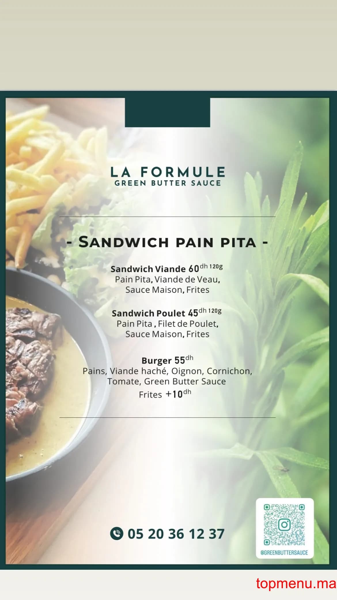 Restaurant Scalini menu page 4 Scalini menu page 4