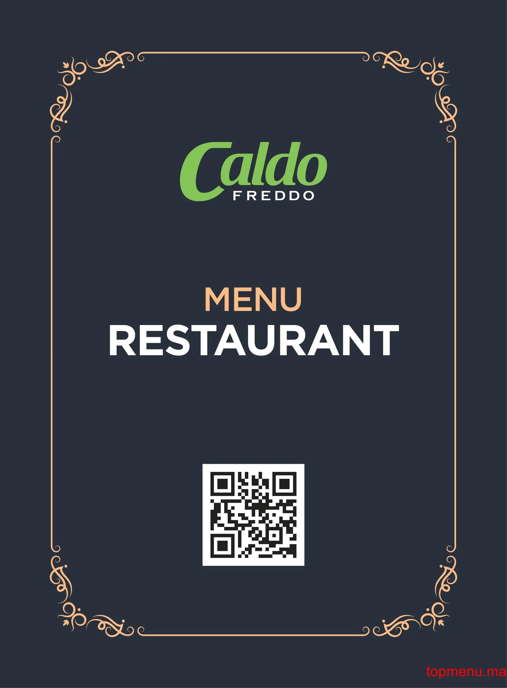 Restaurant Caldo Freddo menu page 6 Caldo Freddo menu page 6
