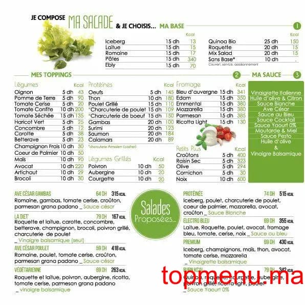 Restaurant Garden Bar menu page 4 Garden Bar menu page 4