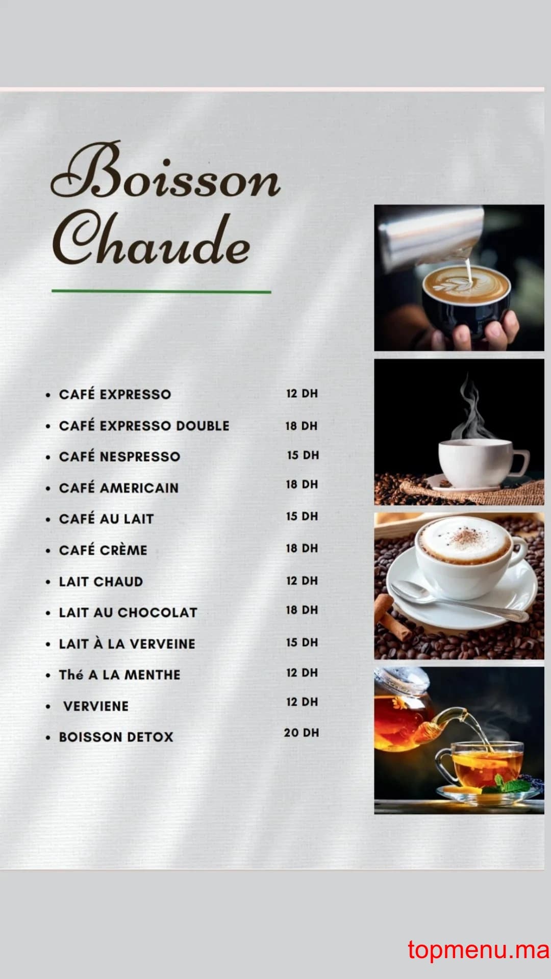 Restaurant Natural Juice Ghandi menu page 3 Natural Juice Ghandi menu page 3