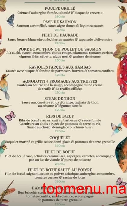 Restaurant Manaos menu page 4 Manaos menu page 4