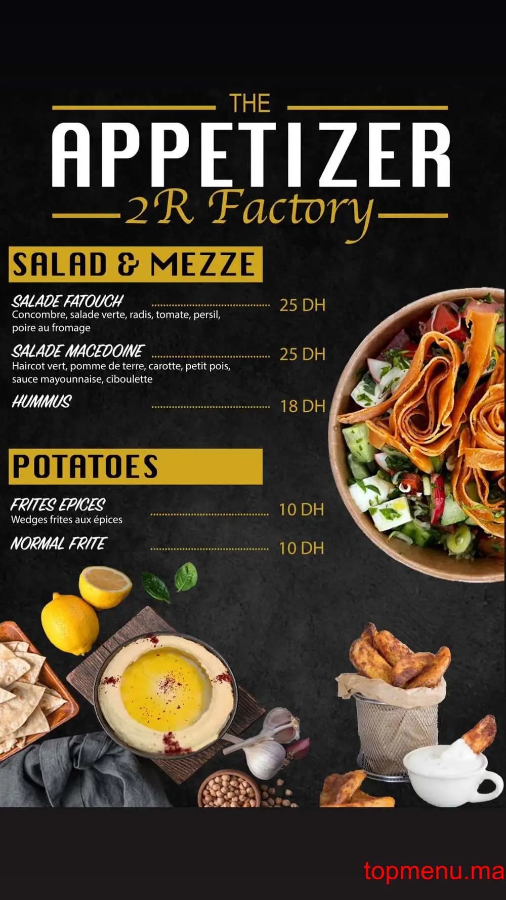 Restaurant Road Runner menu page 5 Road Runner menu page 5